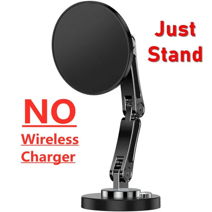 Magnetic car mount with wireless charging for iPhone 12–15, view 8