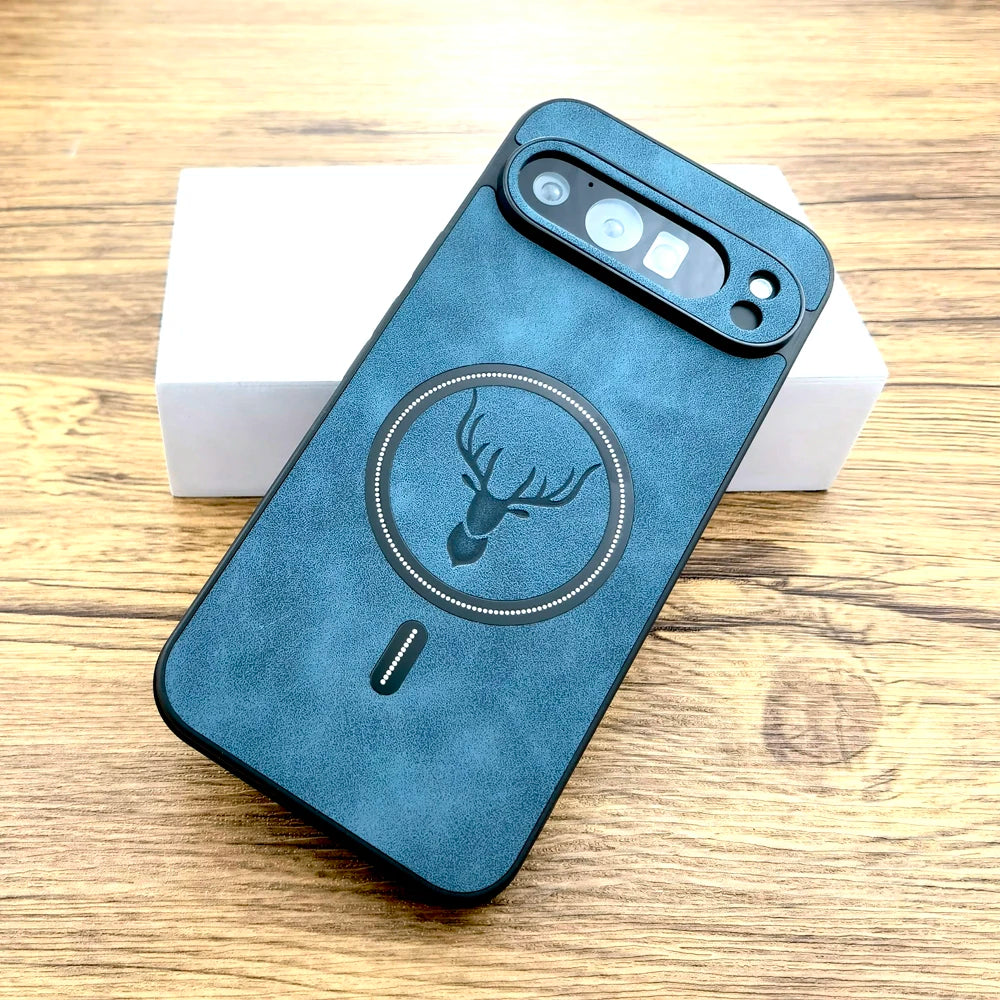 Faux leather MagSafe case for Pixel, view 2