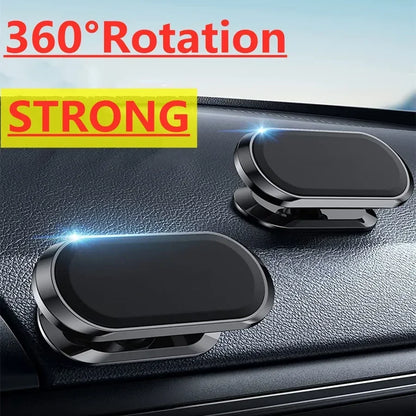 Magnetic car phone holder