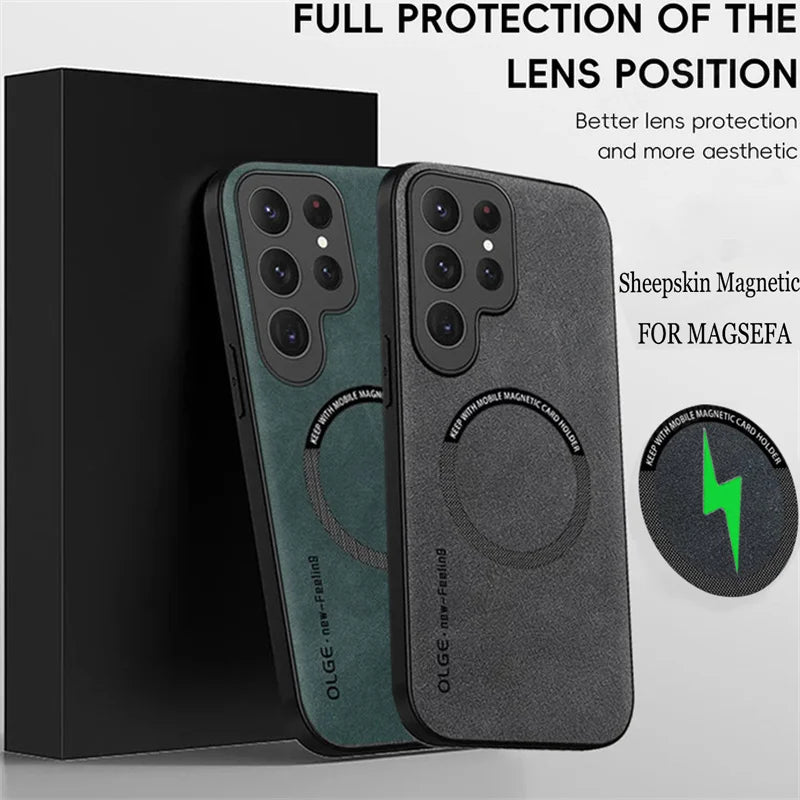 MagSafe magnetic case for Samsung Galaxy S20–S26