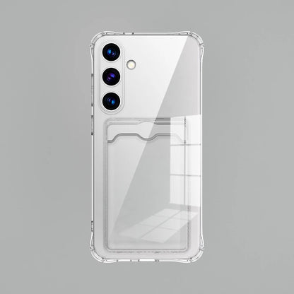 Clear card slot case for Samsung Galaxy S20–S26 & Note 20, view 8