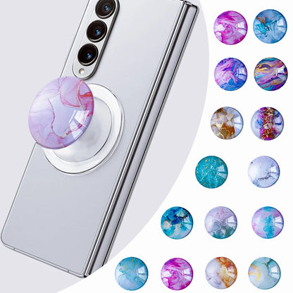 Magnetic expanding phone grip, view 2