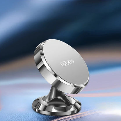Adhesive magnetic dashboard car mount, silver