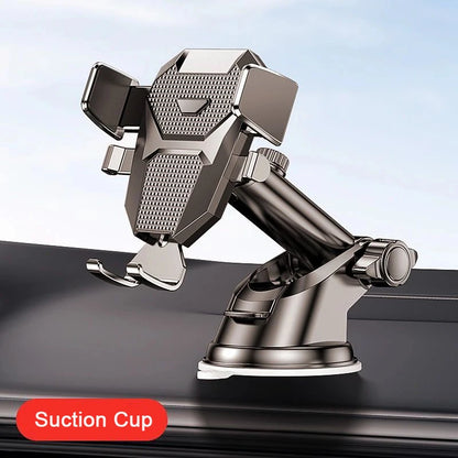 Suction cup car phone holder, black, view 8