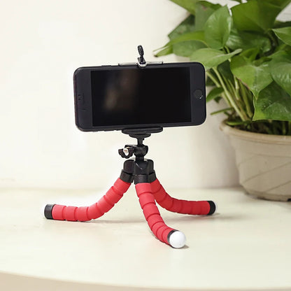 Flexible octopus phone tripod, view 3