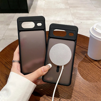 Matte translucent MagSafe magnetic case for Pixel, view 7