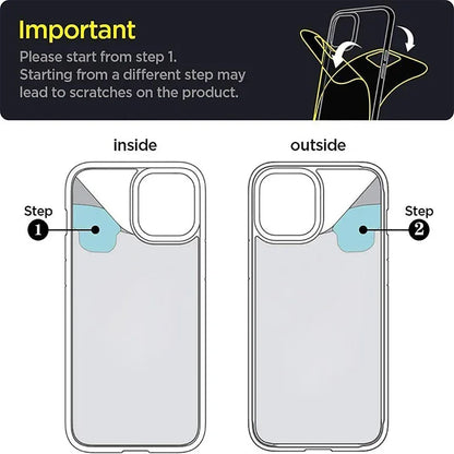 Clear hybrid shockproof case for Samsung Galaxy S and A series, view 5
