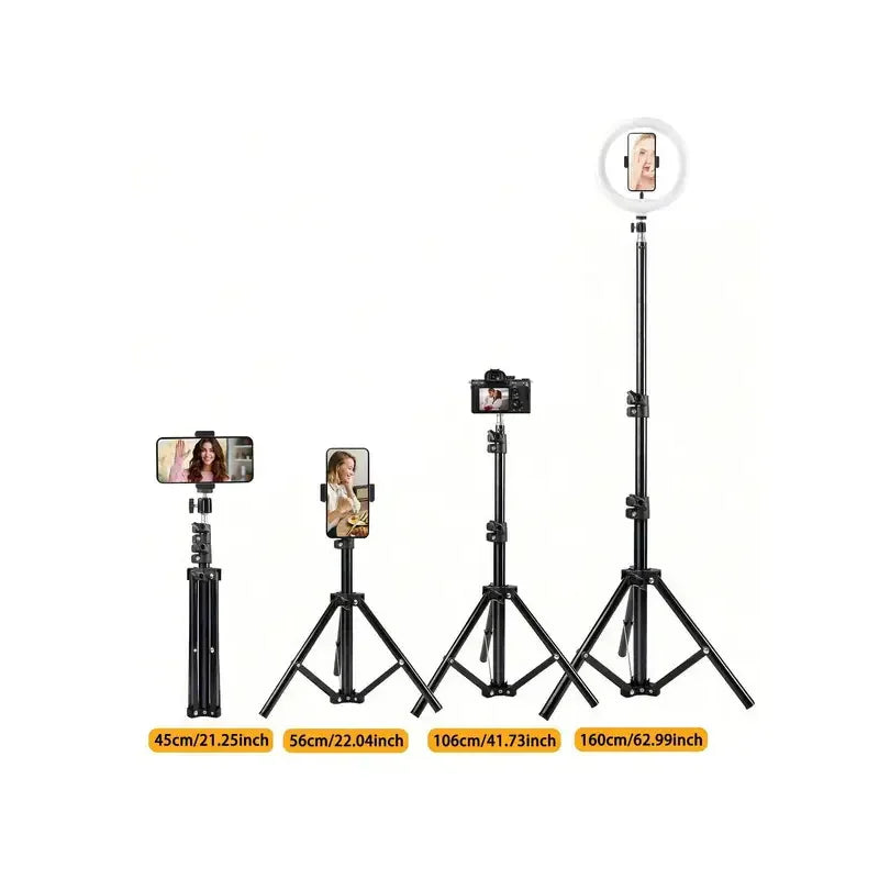 Floor-standing phone tripod, view 3