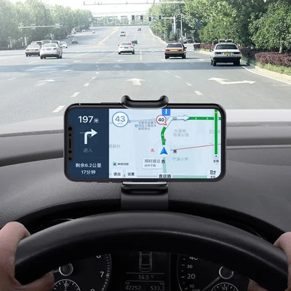 360° rotating dashboard car phone holder, view 2