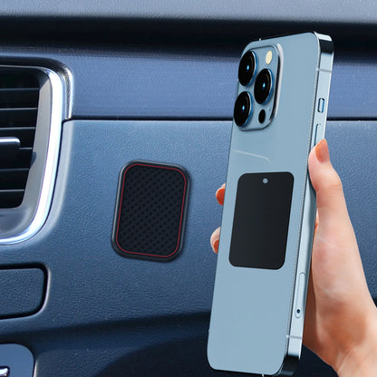 Flat magnetic car phone mount, view 7