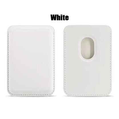 RFID magnetic card wallet, white