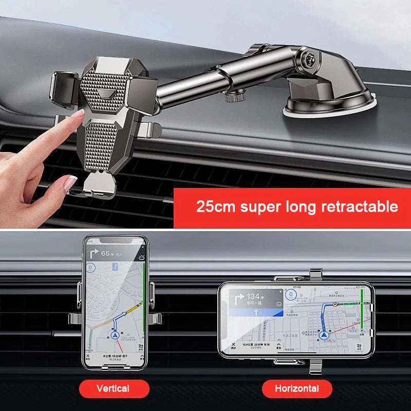 Suction cup car phone holder, view 3