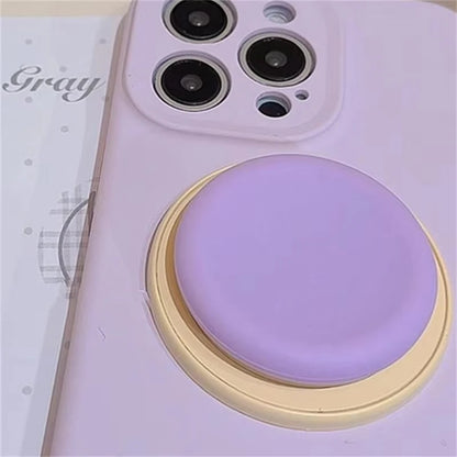 Macaron silicone magnetic phone grip stand for MagSafe, view 6