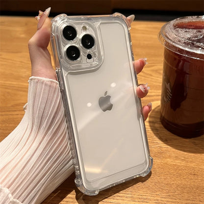 Shockproof transparent bumper case for iPhone, view 6