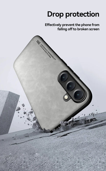 Ultra-thin leather case for Samsung Galaxy S21–S26, view 8