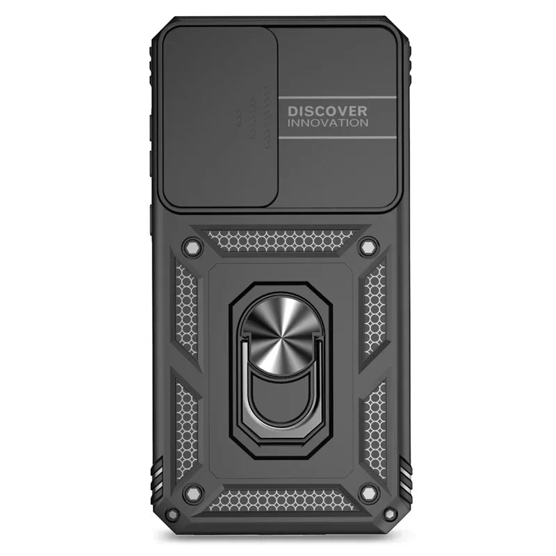 Ring holder case with lens protection for Samsung Galaxy A series, view 3