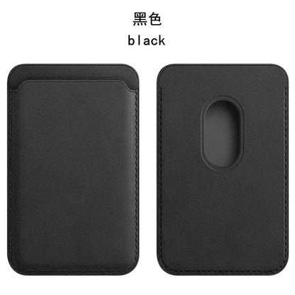 RFID magnetic card wallet, black