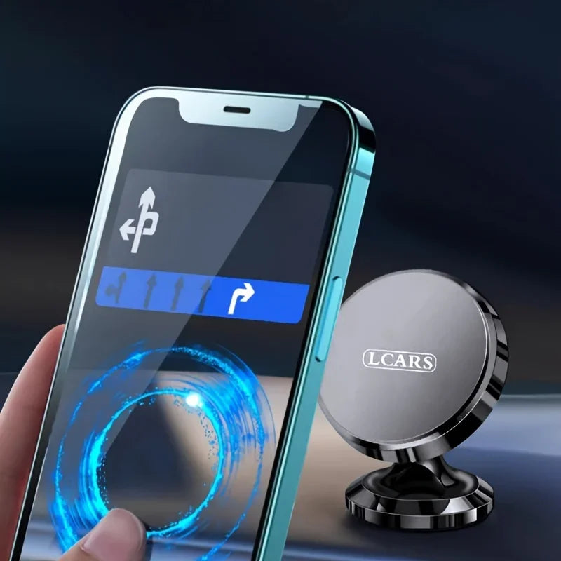 Adhesive magnetic dashboard car mount, view 5