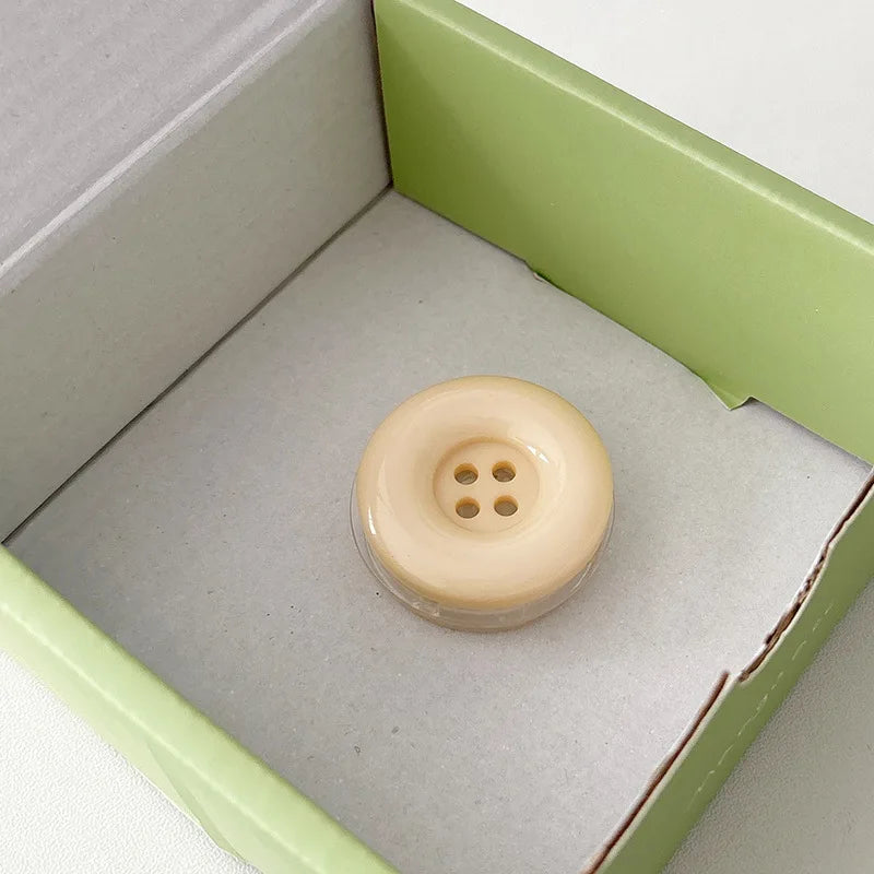 3D cute button folding phone grip and stand, view 12