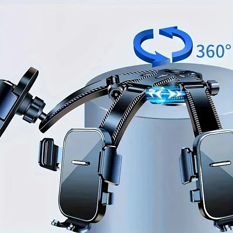 Gravity car phone holder, view 2