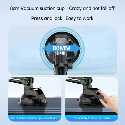 Suction cup car phone holder, view 3