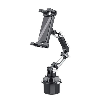 Magnetic car cup holder phone mount with strong suction, view 6