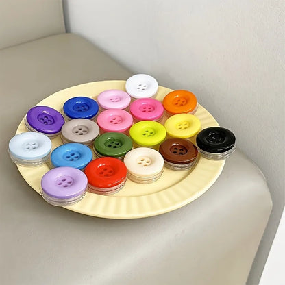 3D cute button folding phone grip and stand, view 4