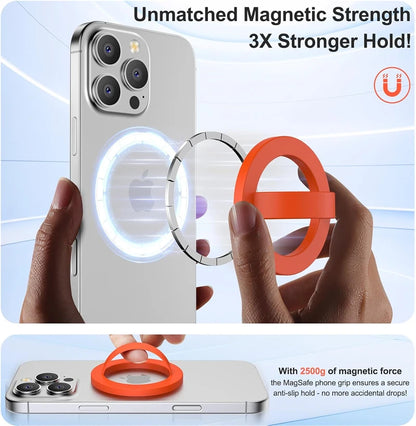 Magnetic silicone finger strap, view 2