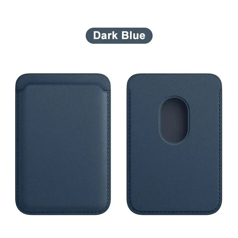 RFID magnetic card wallet, navy