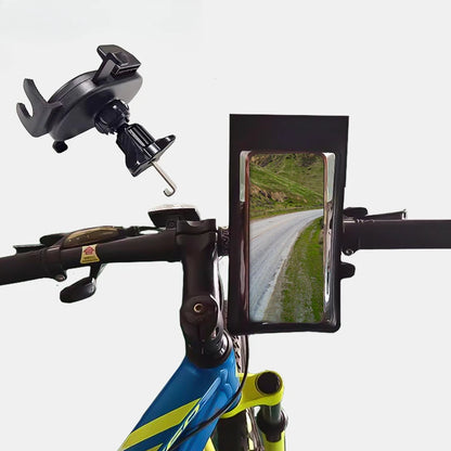 Waterproof touchscreen bike and motorcycle phone mount bag, view 11