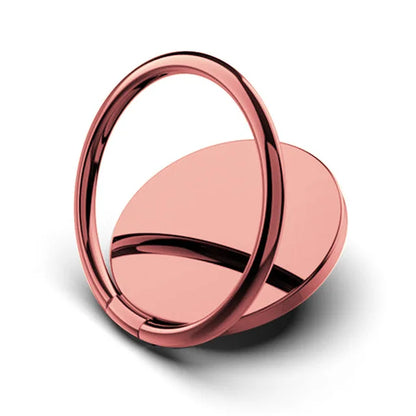 360° rotating metal finger ring holder, rose