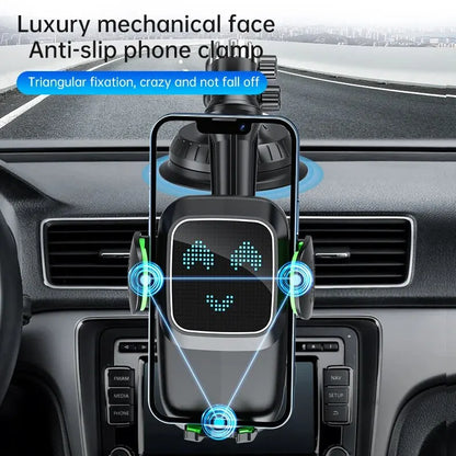 Suction cup car phone holder, view 2