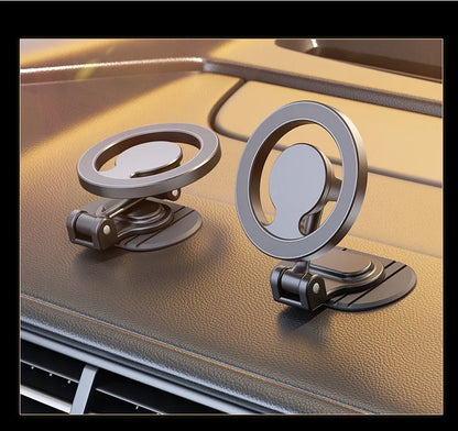 1040° rotating all-metal magnetic car phone holder for MagSafe, view 4