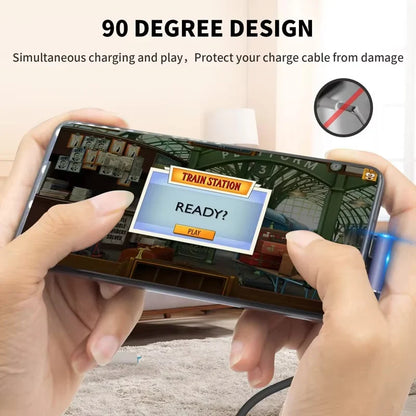 USB4 40Gbps 90-degree USB-C adapter, 100W, view 3