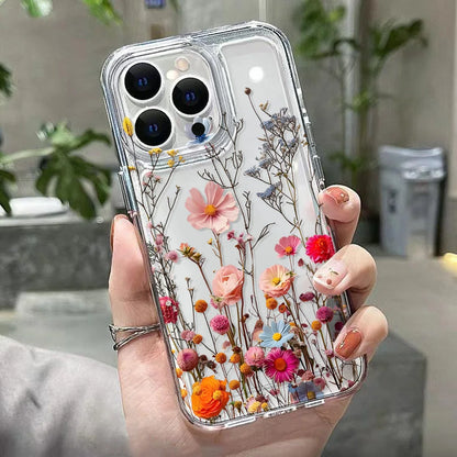 Cute flower clear case for Samsung Galaxy S & A series, view 4