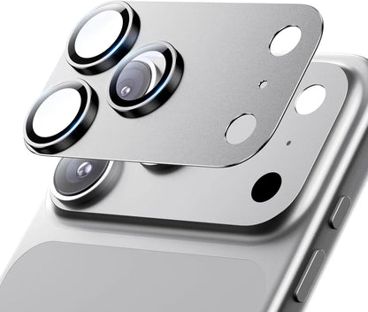 Metal ring camera lens protector for iPhone 17 Pro and Pro Max, view 7