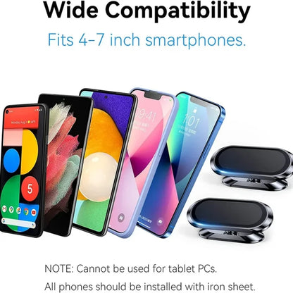 Magnetic car phone holder, view 4