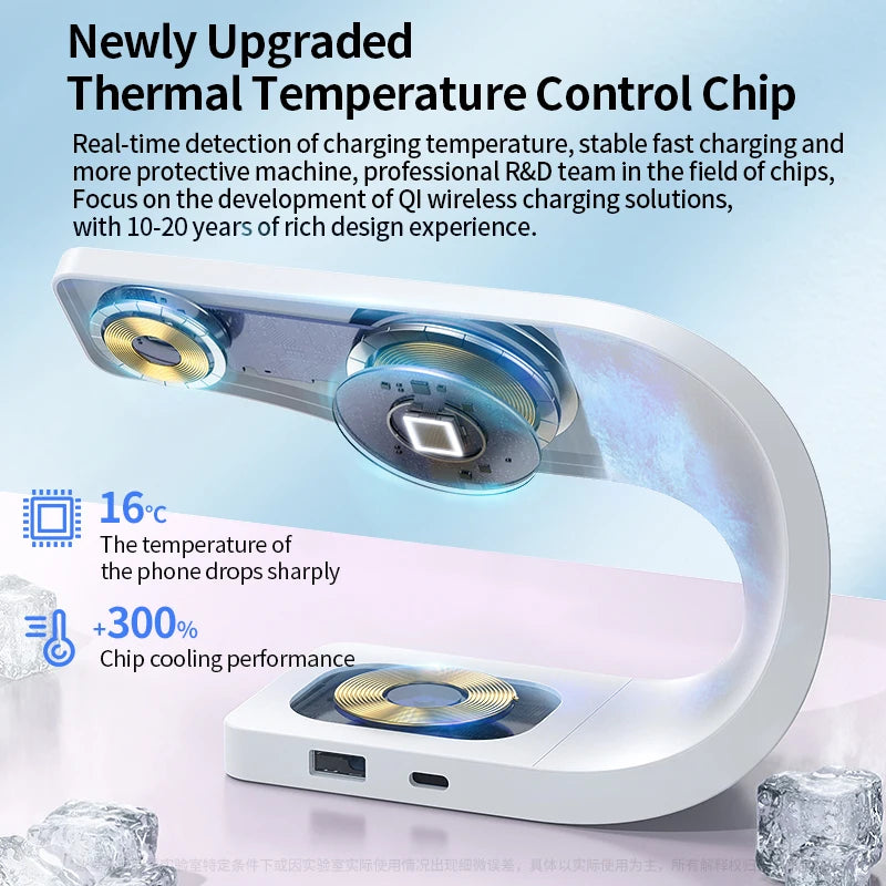15W 4-in-1 magnetic charging stand, view 4