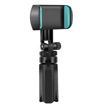 Foldable desktop phone tripod, green