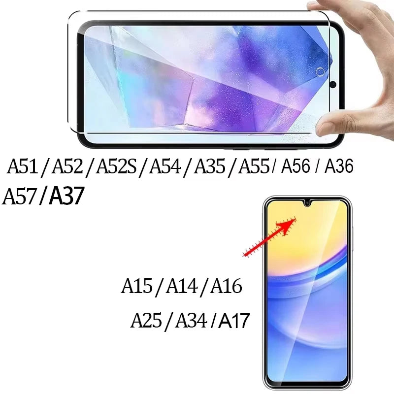 9H tempered glass screen protector for Samsung Galaxy A series, view 4