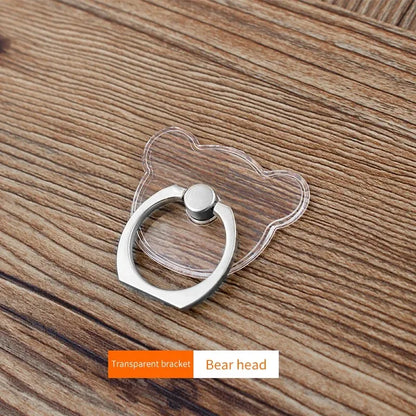 Clear finger ring phone holder, view 11