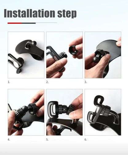 360° rotating dashboard car phone holder, view 8
