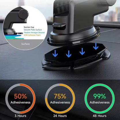 Dashboard suction cup base, view 2