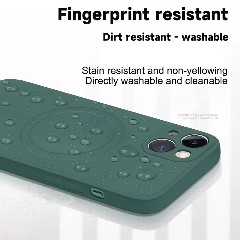 Shockproof silicone MagSafe case for iPhone 11–18, view 4