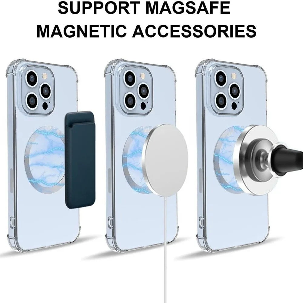 Universal magnetic sticker rings, view 4