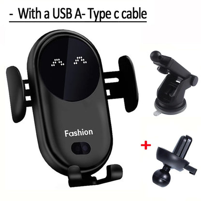 Infrared sensor wireless car charger, view 7