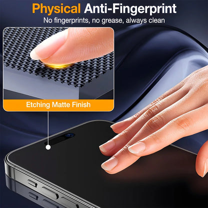 Matte privacy screen protector 3-Pack, view 3