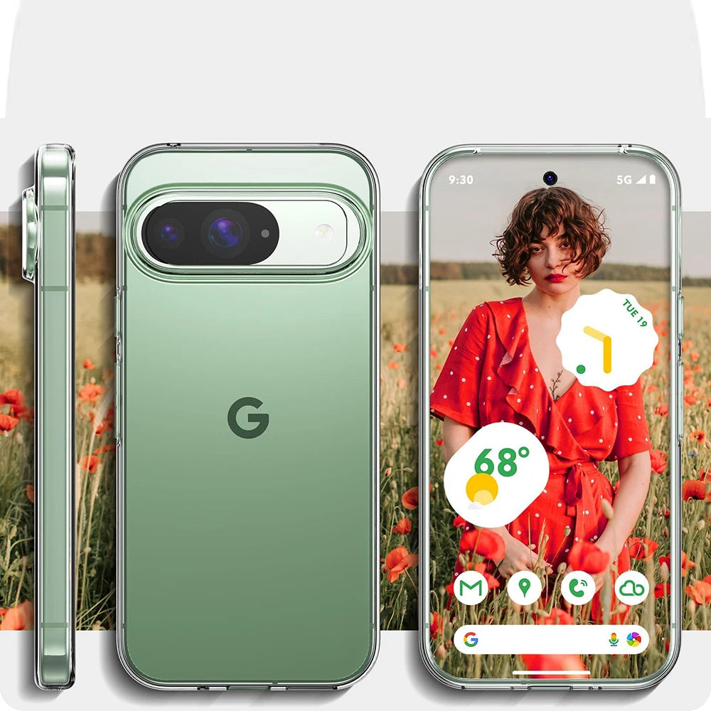 Ultra-thin clear silicone case for Pixel, view 3