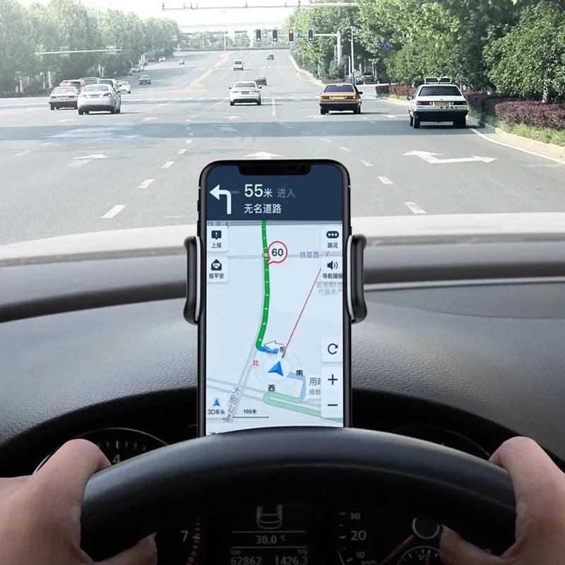 360° rotating dashboard car phone holder, view 5