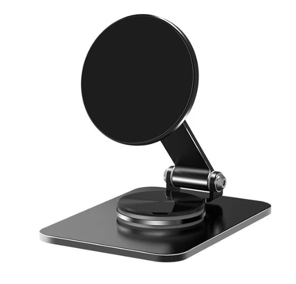 360° rotating foldable magnetic aluminum desk phone stand for MagSafe, view 10